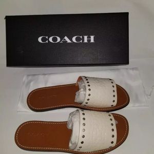 Coach women’s slides size 10